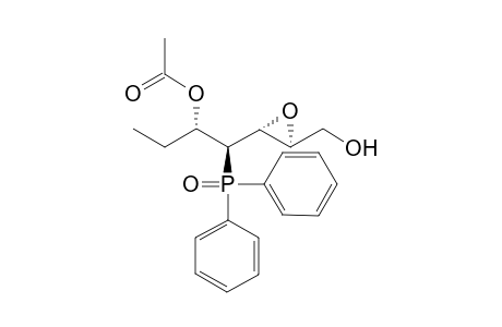 anti,anti (2S,3R,4S,5S)-5-Acetoxy-4-diphenylphosphinoyl-2,3-epoxyheptan-1-ol