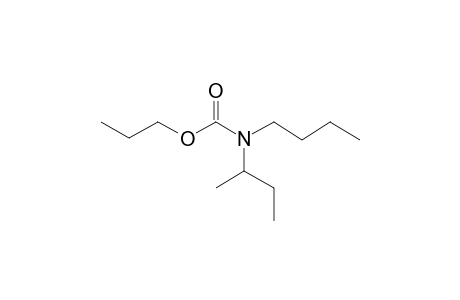 Carbamic acid, N-(2-butyl)-N-butyl-, propyl ester