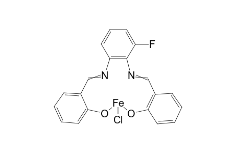 [N,N-Bis(salicylidene)-3-fluoro-1,2-phenylenediamine]iron-(III)Chloride