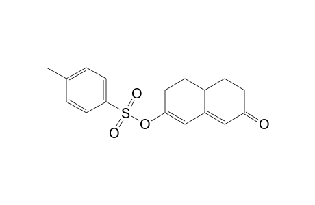 7-p-Toluenesulfonyloxy-2,3,4,4a,5,6-hexahydronaphthalen-2-one