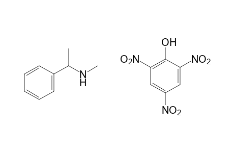 N,alpha-dimethylbenzylamine, picrate