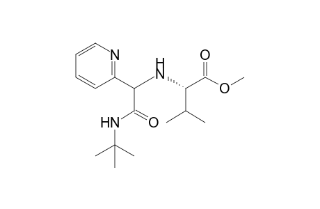 (2S)-2-[[2-(tert-butylamino)-2-keto-1-(2-pyridyl)ethyl]amino]-3-methyl-butyric acid methyl ester