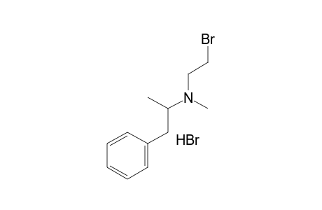N-(2-bromoethyl)-N,alpha-dimethylphenethylamine, hydrobromide