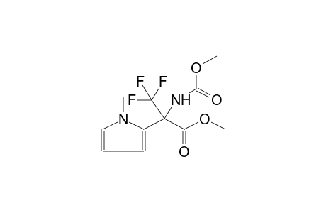 N-METHYL-2-(1-METHOXYCARBONYL-1-METHOXYCARBONYLAMINO-2,2,2-TRIFLUOROETHYL)PYRROL