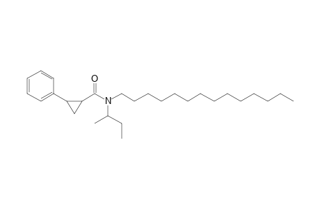 Cyclopropanecarboxamide, 2-phenyl-N-(2-butyl)-N-tetradecyl-