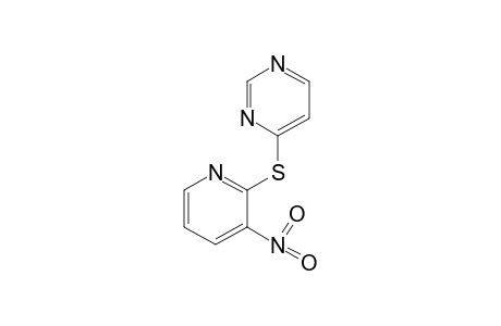 4-[(3-nitro-2-pyridyl)thiol]pyrimidine