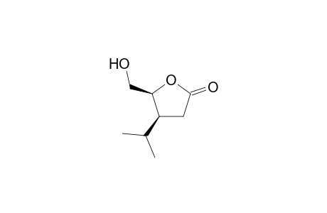 (4S,5S)-4-isopropyl-5-methylol-tetrahydrofuran-2-one