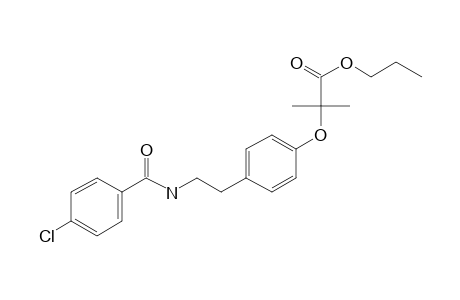 Bezafibrate, N-propyl ester