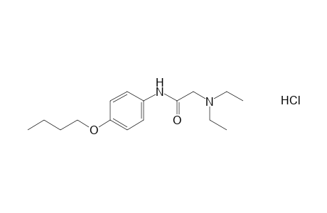 4'-butoxy-2-(diethylamino)acetanilide, monohydrochloride