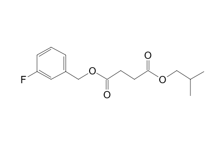 Succinic acid, 3-fluorobenzyl isobutyl ester