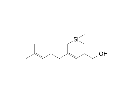 (3Z)-8-Methyl-4-(trimethylsilylmethyl)nona-3,7-dien-1-ol