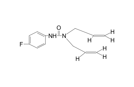 1,1-diallyl-3-(p-fluorophenyl)urea