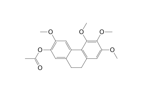 7-ACETOXY-2,3,4,6-TETRAMETHOXY-9,10-DIHYDRO-PHENANTHRENE