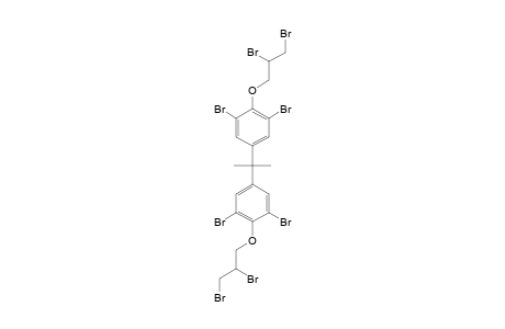 2,2-bis[3,5-dibromo-4-(2,3-dibromopropoxy)phenyl]propane
