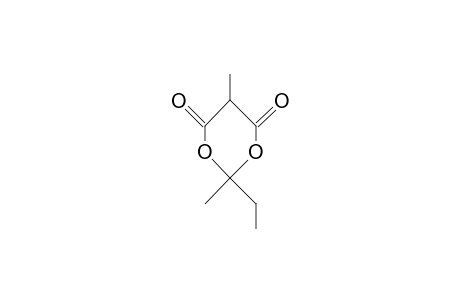 .alpha.-2,5-Dimethyl-2-ethyl-4,6-dioxo-1,3-dioxane