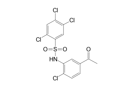 5'-acetyl-2,2',4,5-tetrachlorobenzenesulfonanilide