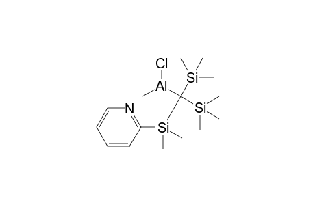 CHLORO-{[DIMETHYL-(PYRID-2-YL)-SILYL]-BIS-(TRIMETHYLSILYL)-METHYL}-METHYLALUMINIUM