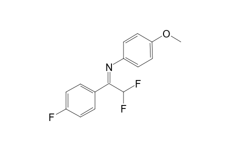 N-(2,2-difluoro-1-(4-fluorophenyl)ethylidene)-4-methoxyaniline