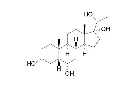 5β-pregnane-3α,6α,17,20β-tetrol