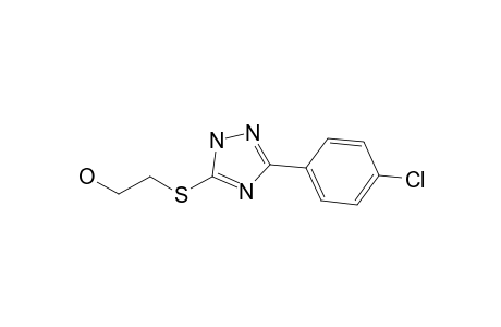 3-(p-Chlorophenyl)-5-(.beta.-hydroxyethylmercapto)-s-triazole