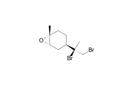 (1R,2S,4R,8S)-1,2-epoxy-8,9-dibromo-p-menthane