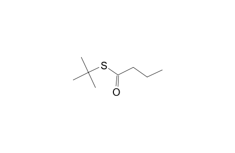 Butanethioic acid, S-(1,1-dimethylethyl) ester