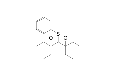 3,5-Diethyl-4-(phenylthio)heptane-3,5-diol