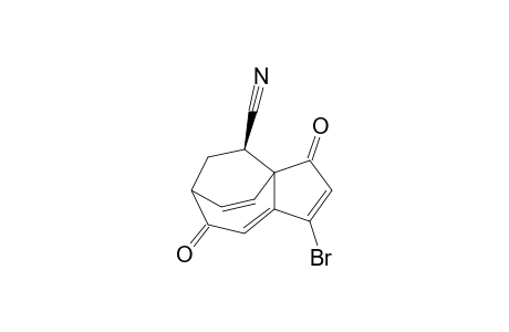 4-Bromo-11.beta.-cyanotricyclo[6.2.2.0(1,5)]dodecane-3,5,9-triene-2,7-dione