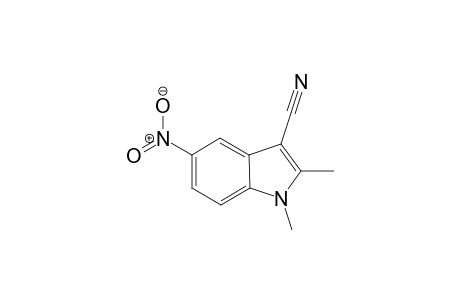 1,2-Dimethyl-5-nitro-1H-indole-3-carbonitrile