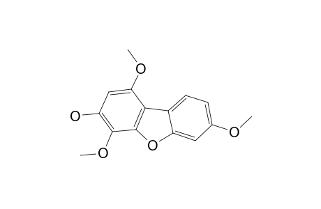 3-HYDROXY-1,4,7-TRIMETHOXYDIBENZOFURAN