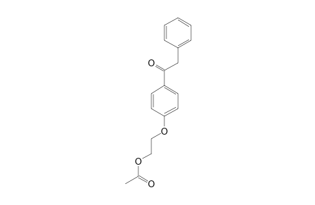 4'-(2-hydroxyethoxy)-2-phenylacetophenone, acetate