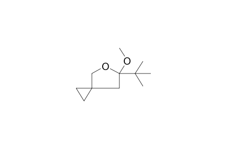 5-TERT-BUTYL-5-METHOXY-4-OXASPIRO[2.4]HEPTANE