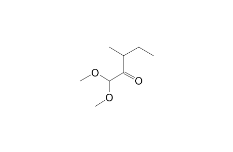 2-Pentanone, 1,1-dimethoxy-3-methyl-