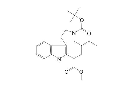 N-(Tert-butoxycarbonyl)-16-(methoxycarbonyl)-14-ethyl-D-norcleavamine isomer