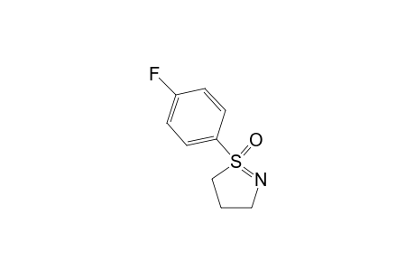 1-(4-Fluorophenyl)-4,5-dihydro-3H-isothiazole 1-oxide