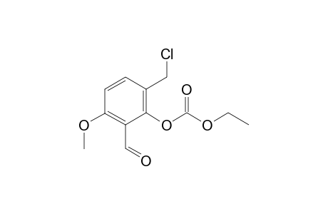 [6-(chloromethyl)-2-formyl-3-methoxy-phenyl] ethyl carbonate