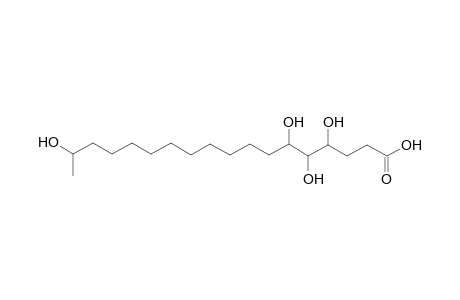 Octadecanoic acid, 4,5,6,17-tetrahydroxy-