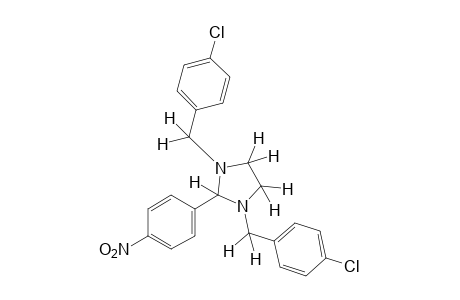 1,3-bis(p-chlorobenzyl)-2-(p-nitrophenyl)imidazolidine