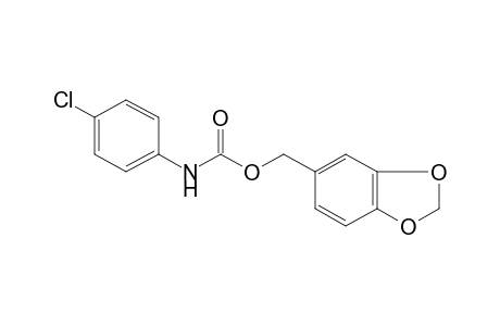 p-chlorocarbanilic acid, piperonyl ester