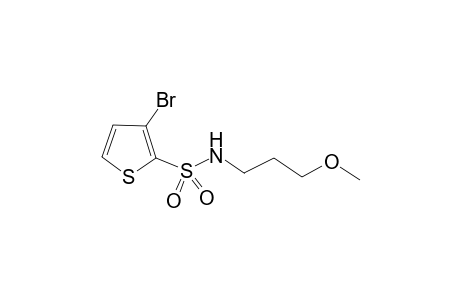 3-Bromo-N-(3-methoxypropyl)thiophene-2-sulfonamide