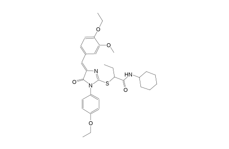 butanamide, N-cyclohexyl-2-[[(4Z)-4-[(4-ethoxy-3-methoxyphenyl)methylene]-1-(4-ethoxyphenyl)-4,5-dihydro-5-oxo-1H-imidazol-2-