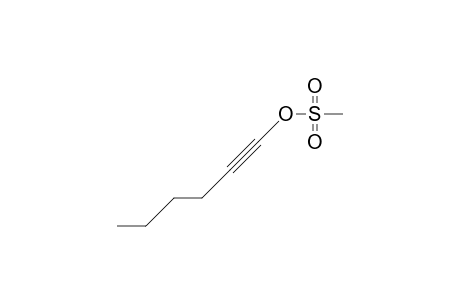 1-Hexynyl mesylate