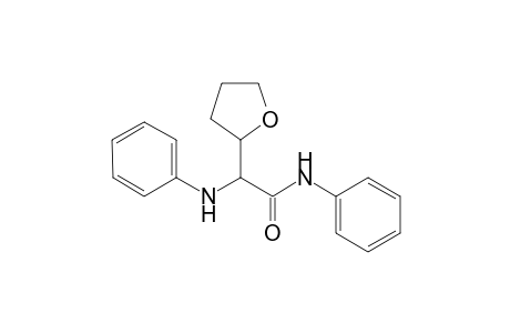 N-Phenyl-2-(phenylamino)-2-(tetrahydrofuran-2-yl)acetamide