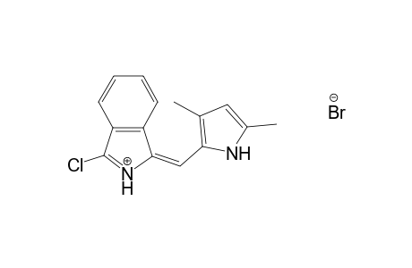 1-Chloro-7,9-dimethylbenzopyrromethylene hydrobromide