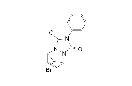 2,4,6-Triazatricyclo[5.2.1.0(2,6)]dec-8-en-3,5-dione, 10(E)-bromo-4-phenyl-