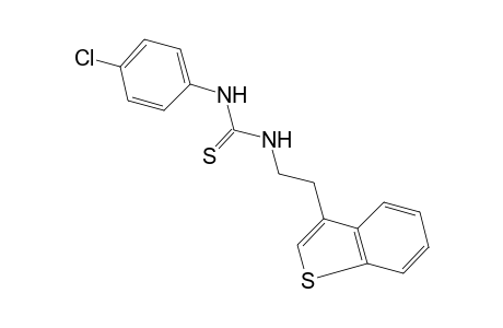 1-[2-(benzo[b]thien-3-yl)ethyl]-3-(p-chlorophenyl)-2-thiourea