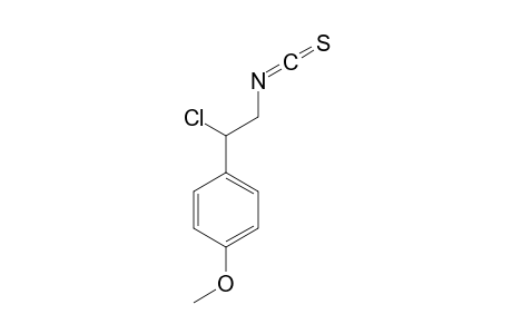 2-Chloro-2-(4-methoxyphenyl)-ethyl-isothiocyanate