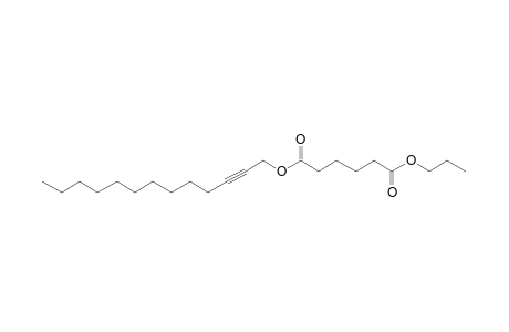 Adipic acid, propyl tridec-2-yn-1-yl ester