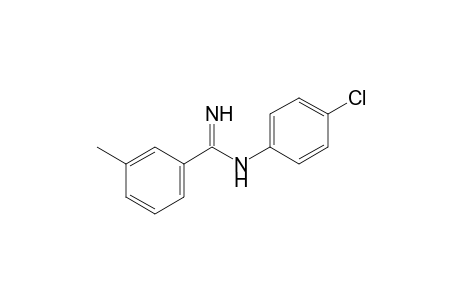 3-Methyl-N(1)-(4-chlorophenyl)benzamidine