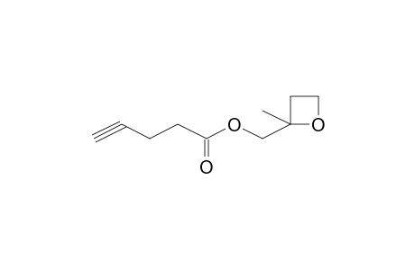 (2-Methyl-2-oxetanyl)methyl 4-pentynoate